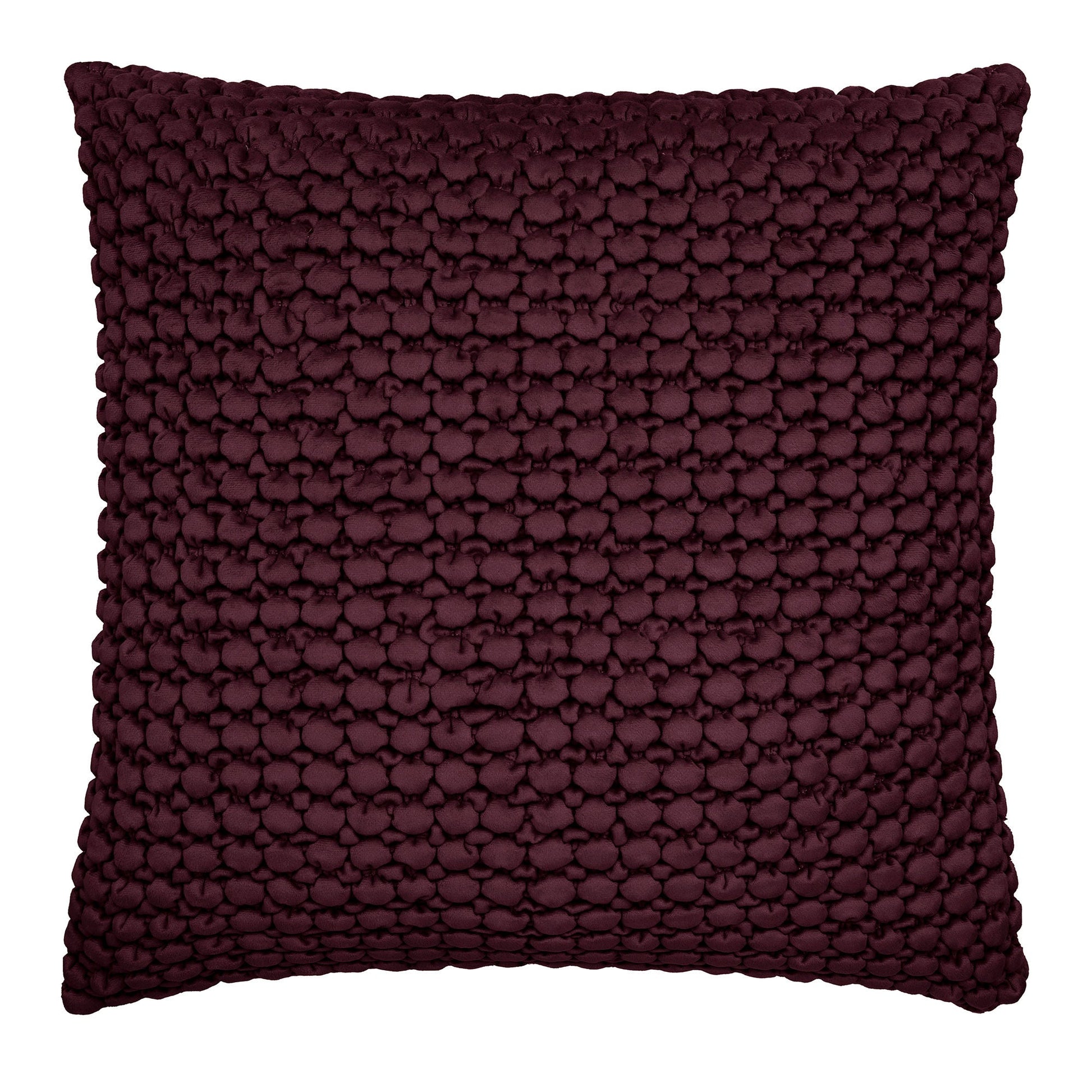 Bobble Cushion in Berry 55 x 55cm - Cushion - Appletree