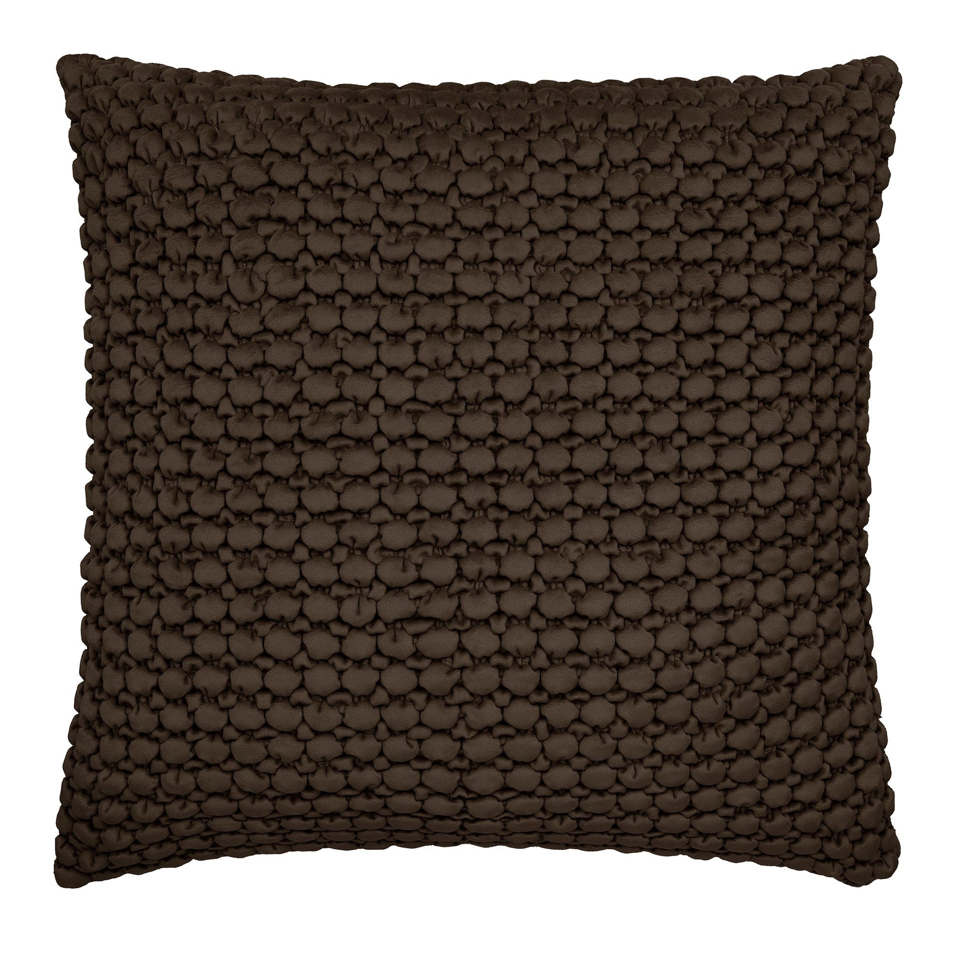 Bobble Cushion in Chocolate 55 x 55cm - Cushion - Appletree