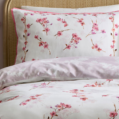 Blossom Flower Duvet Cover Set in Berry - Duvet Cover Set - Appletree