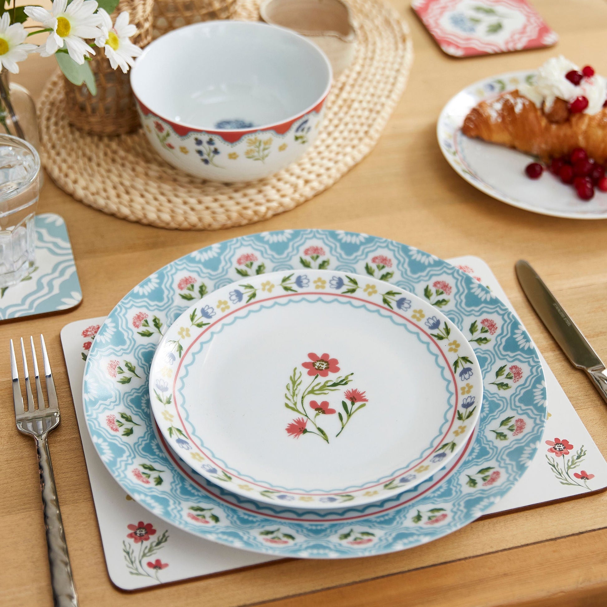 Ulster Weavers Boho Floral Bowl - Porcelain  One Size in Multi - Bowls - Ulster Weavers