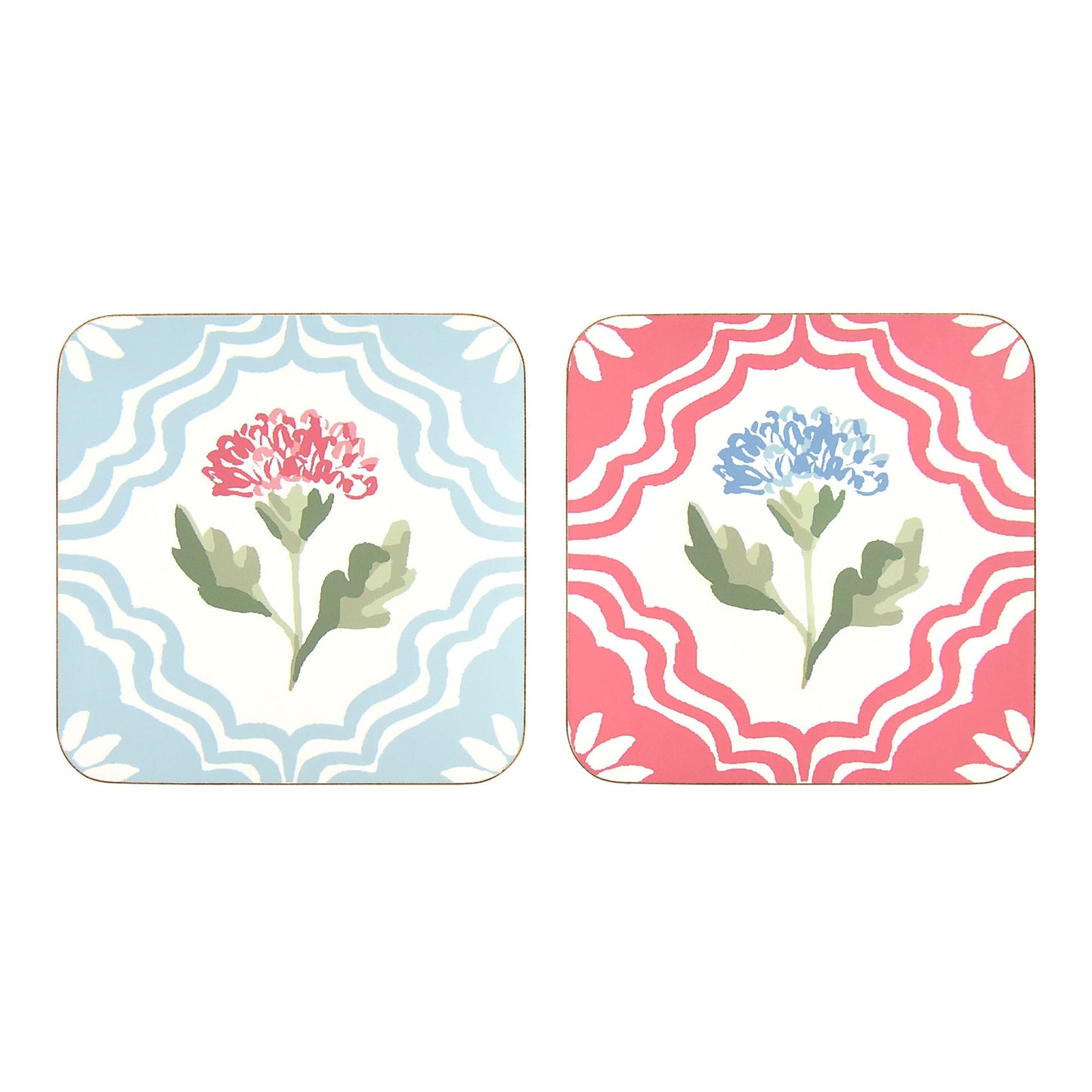 Ulster Weavers Boho Floral Coasters - 4 Pack One Size in Multi - Coaster - Ulster Weavers