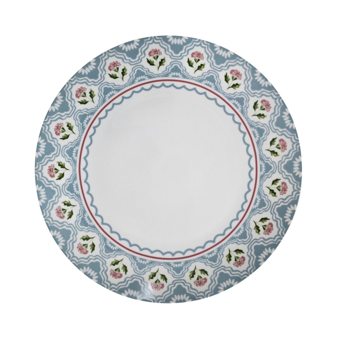 Ulster Weavers Boho Floral Dinner Plate - Porcelain One Size in Multi - Plates - Ulster Weavers
