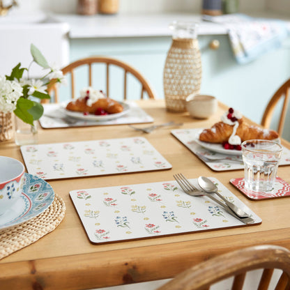 Ulster Weavers Boho Floral Placemat - 4 Pack One Size in Multi - Placemat - Ulster Weavers