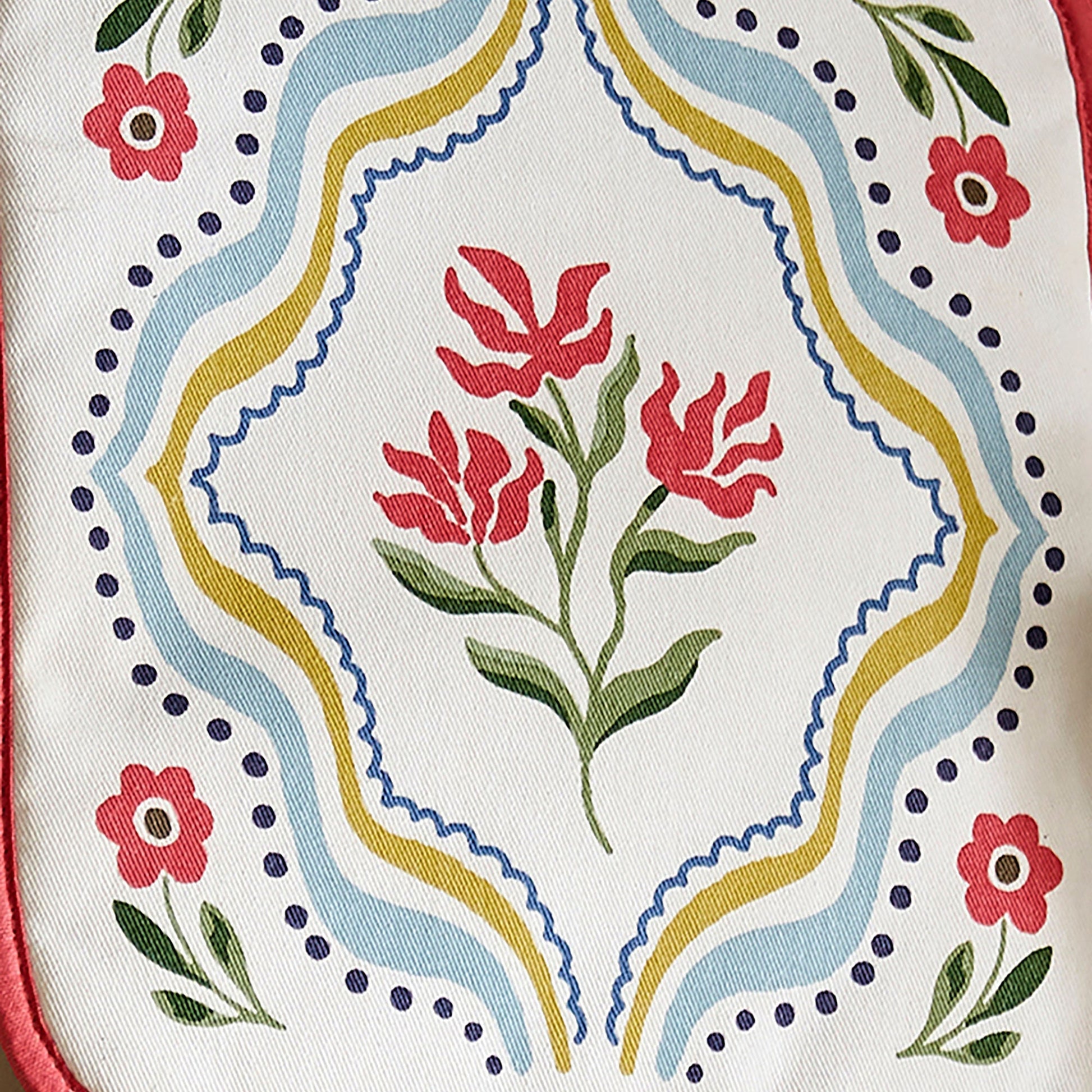 Ulster Weavers Boho Floral Pot Mitt One Size in Multi - Pot Mitt - Ulster Weavers