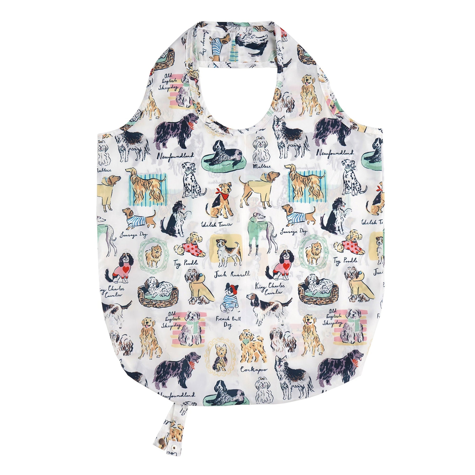 Ulster Weavers Best In Show Foldable Tote Bag Medium in Multi - Roll-Up Bag - Ulster Weavers