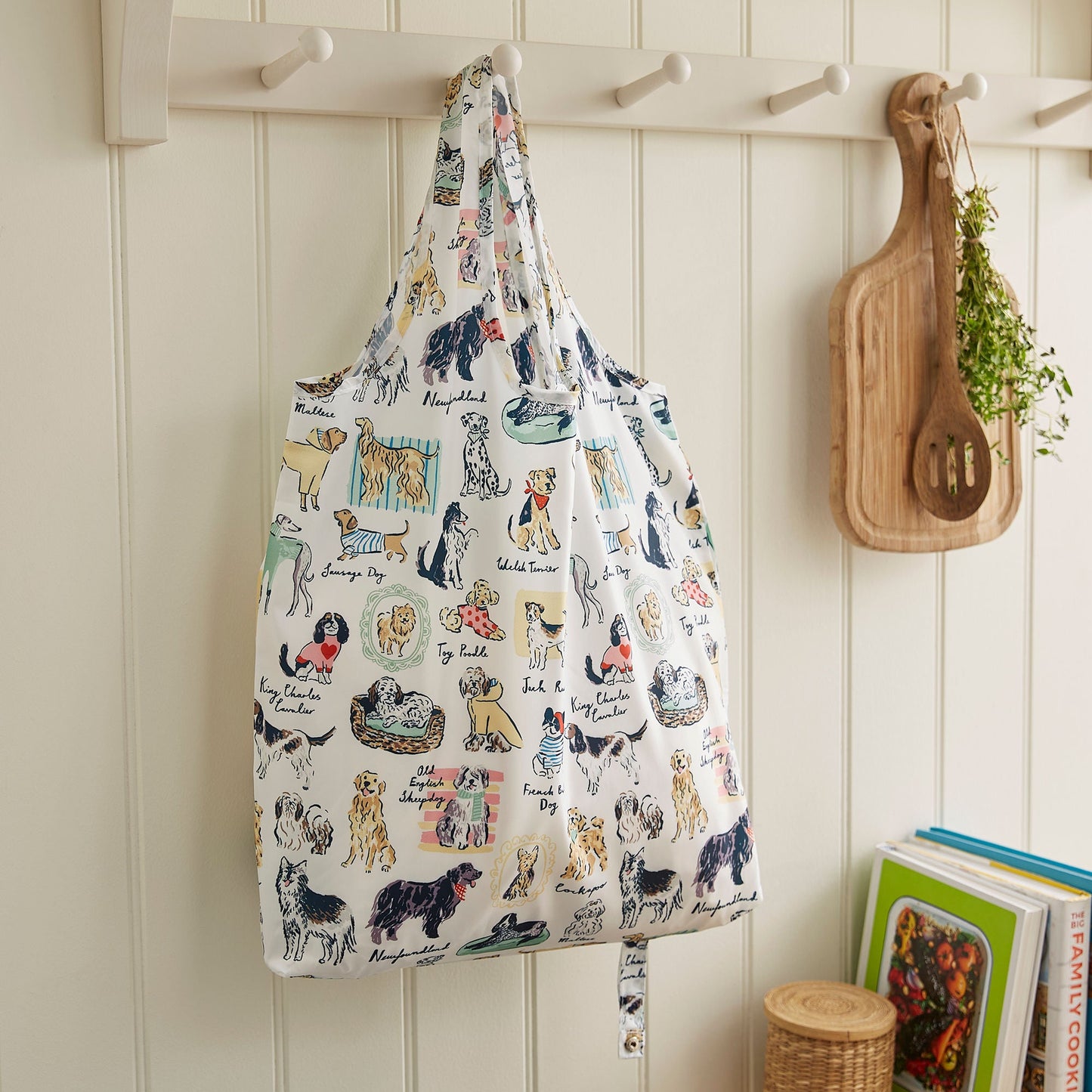 Ulster Weavers Best In Show Foldable Tote Bag Medium in Multi - Roll-Up Bag - Ulster Weavers