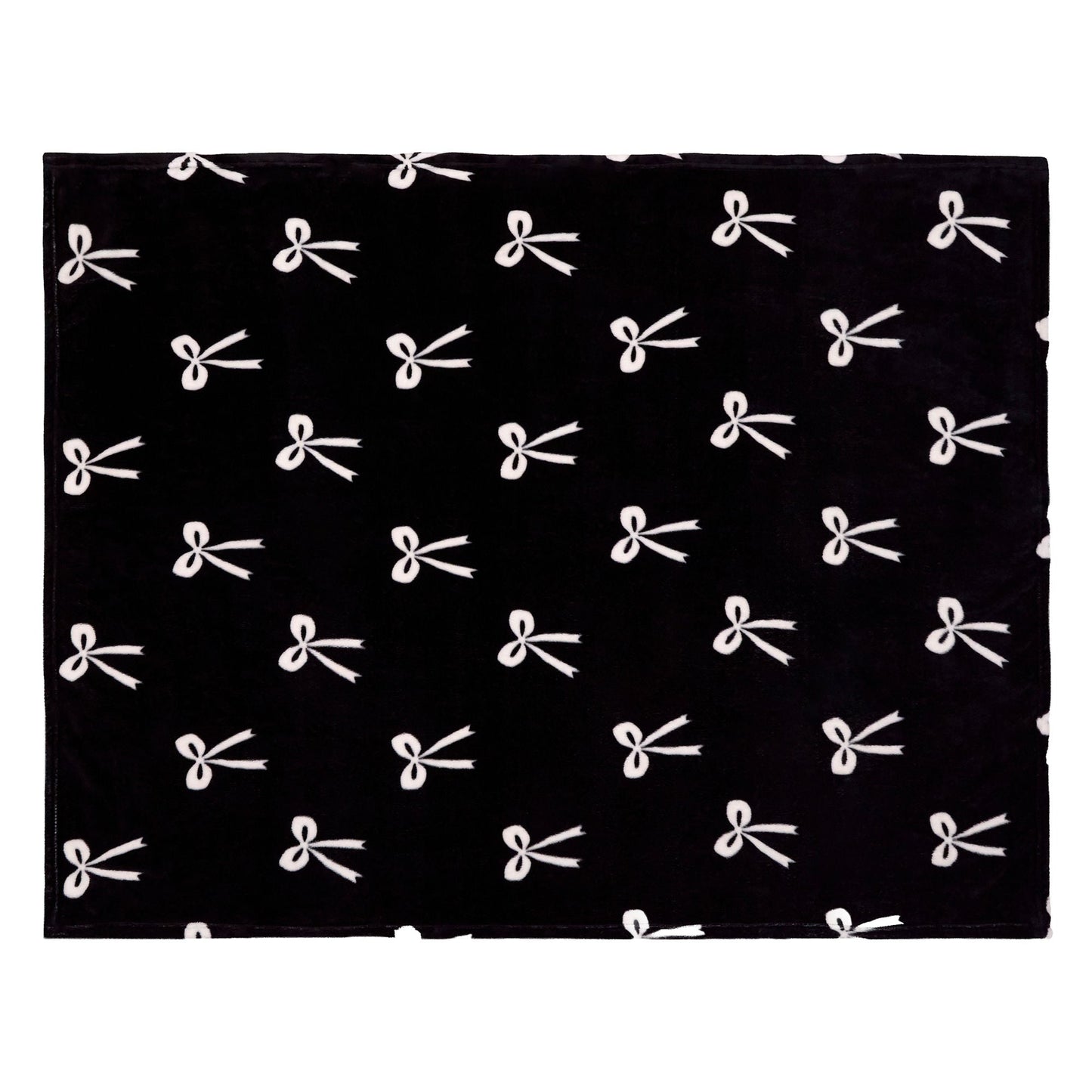 Bows Throw in Monochrome 120 x 150cm - Throw - Fusion