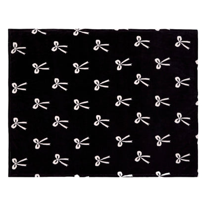 Bows Throw in Monochrome 120 x 150cm - Throw - Fusion