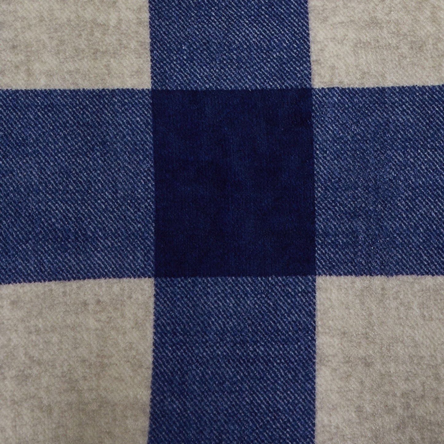 Cosy Theo Check Duvet Cover Set by Bedlam in Blue - Duvet Cover Set - Bedlam