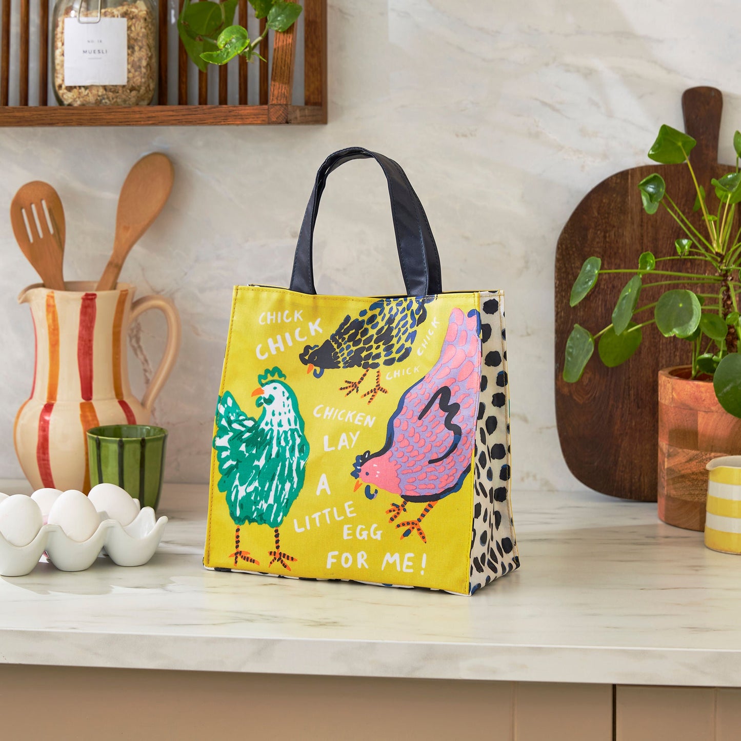 Chick Chicken PVC Bag Small in Yellow