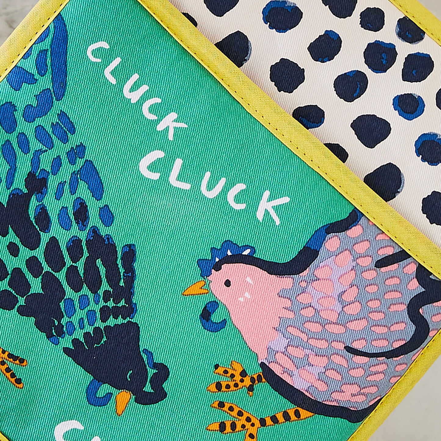 Chick Chicken Pot Mitt in Yellow