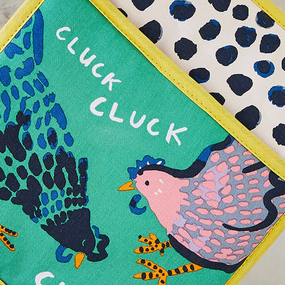 Chick Chicken Pot Mitt in Yellow