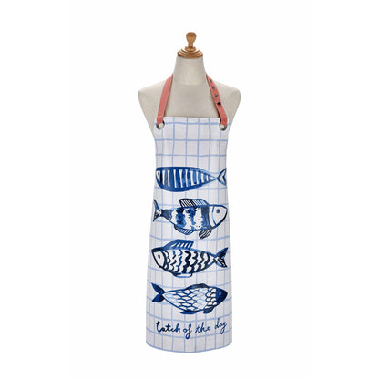 Ulster Weavers Catch of the Day Apron - PVC/Oilcloth One Size in Multi - Apron - Ulster Weavers