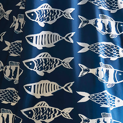 Ulster Weavers Catch of the Day Foldable Tote Bag Medium in Multi - Roll-Up Bag - Ulster Weavers