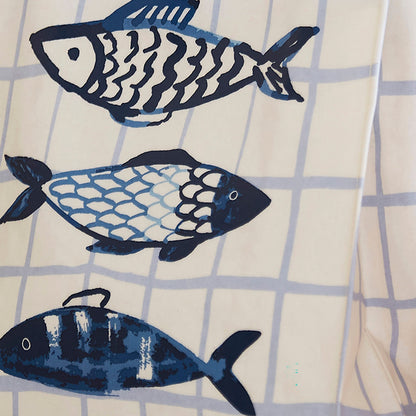 Ulster Weavers Catch of the Day PVC Coated Tote Bag Small in Multi - Bag - Ulster Weavers