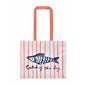 Ulster Weavers Catch of the Day PVC Coated Tote Bag Medium in Multi - Bag - Ulster Weavers