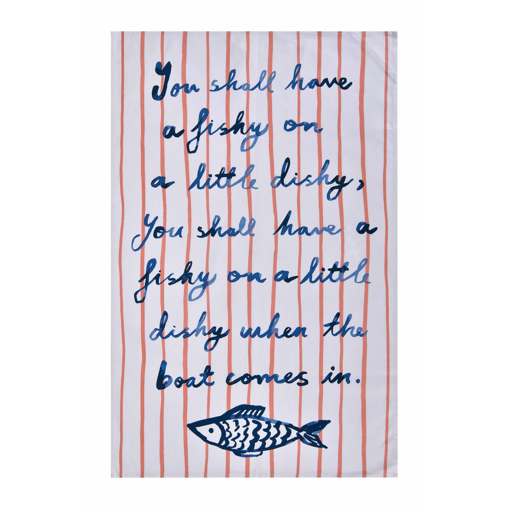 Ulster Weavers Catch of the Day Tea Towel - Cotton One Size in Multi - Tea Towel - Ulster Weavers