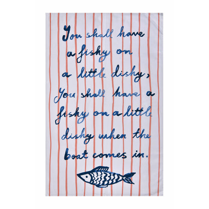 Ulster Weavers Catch of the Day Tea Towel - Cotton One Size in Multi - Tea Towel - Ulster Weavers