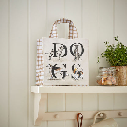 Country Dogs PVC Bag Small in Brown