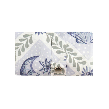 Coastal Treasures Foldable Tote Bag Medium in Blue