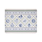 Coastal Treasures Placemat 4 Pack in Blue