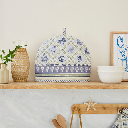 Coastal Treasures Tea Cosy in Blue
