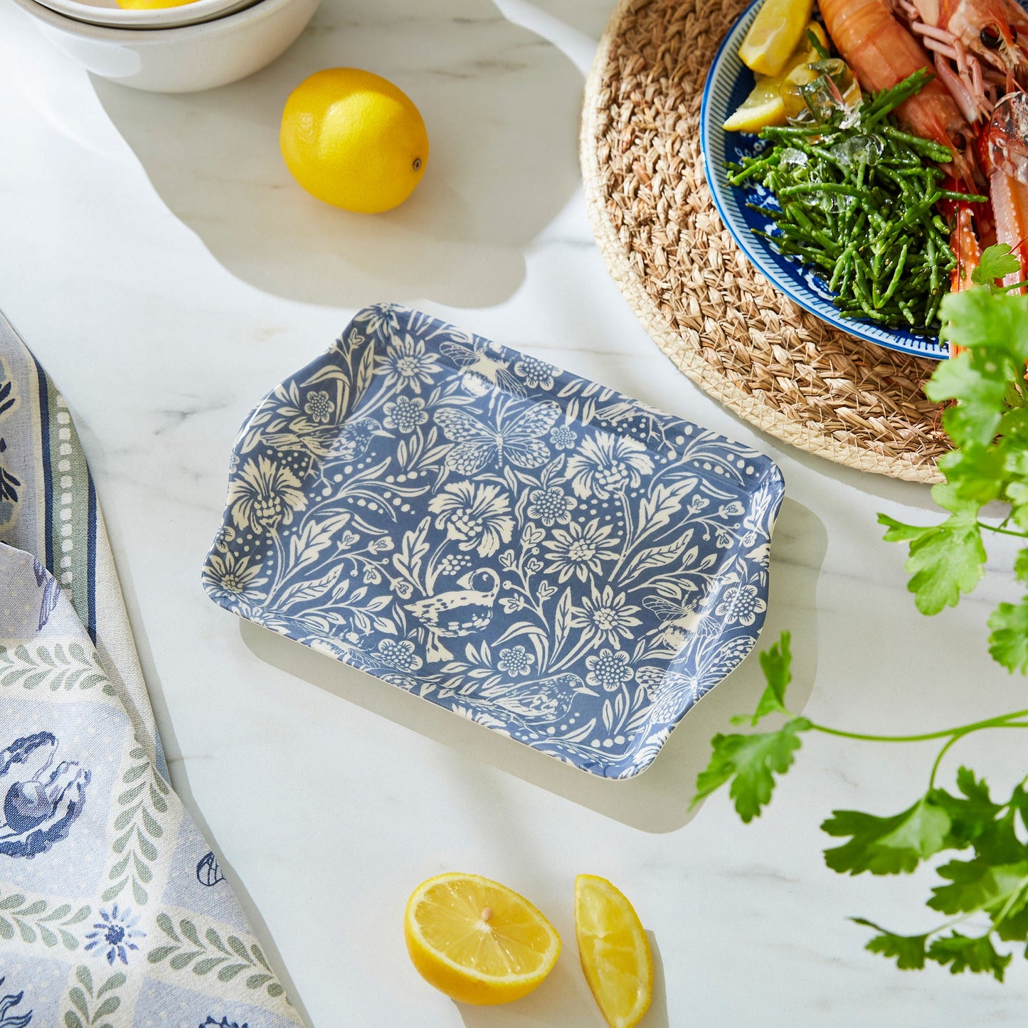 Coastal Treasures Scatter Tray in Blue