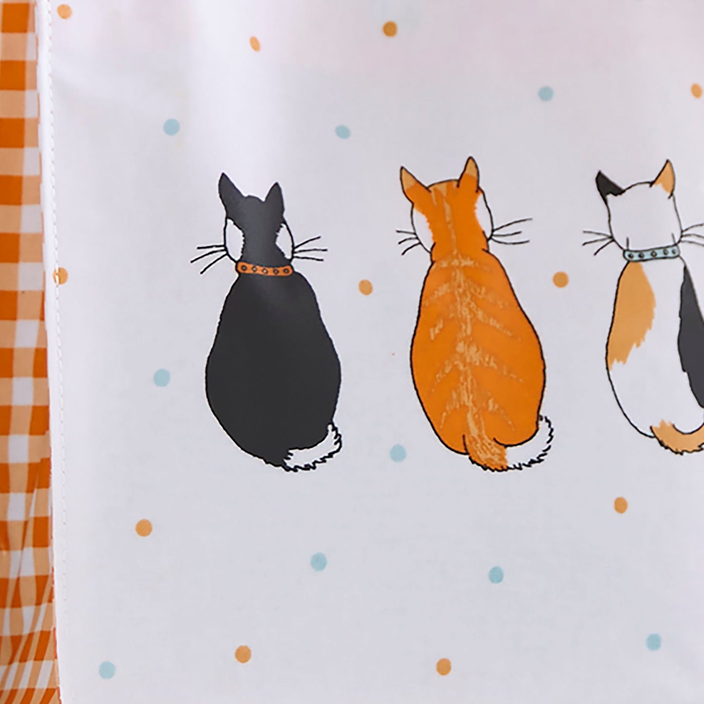 Cats In Waiting 2026 PVC Bag Small in Orange