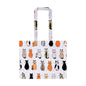 Cats In Waiting 2026 Shoulder Bag PVC  in Orange