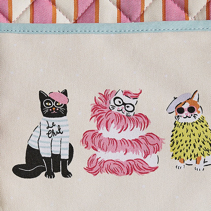 Ulster Weavers Cool Cats Pot Mitt One Size in Multi - Pot Mitt - Ulster Weavers