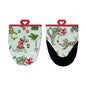 Christmas Cats Microwave Mitts Pair in Seafoam