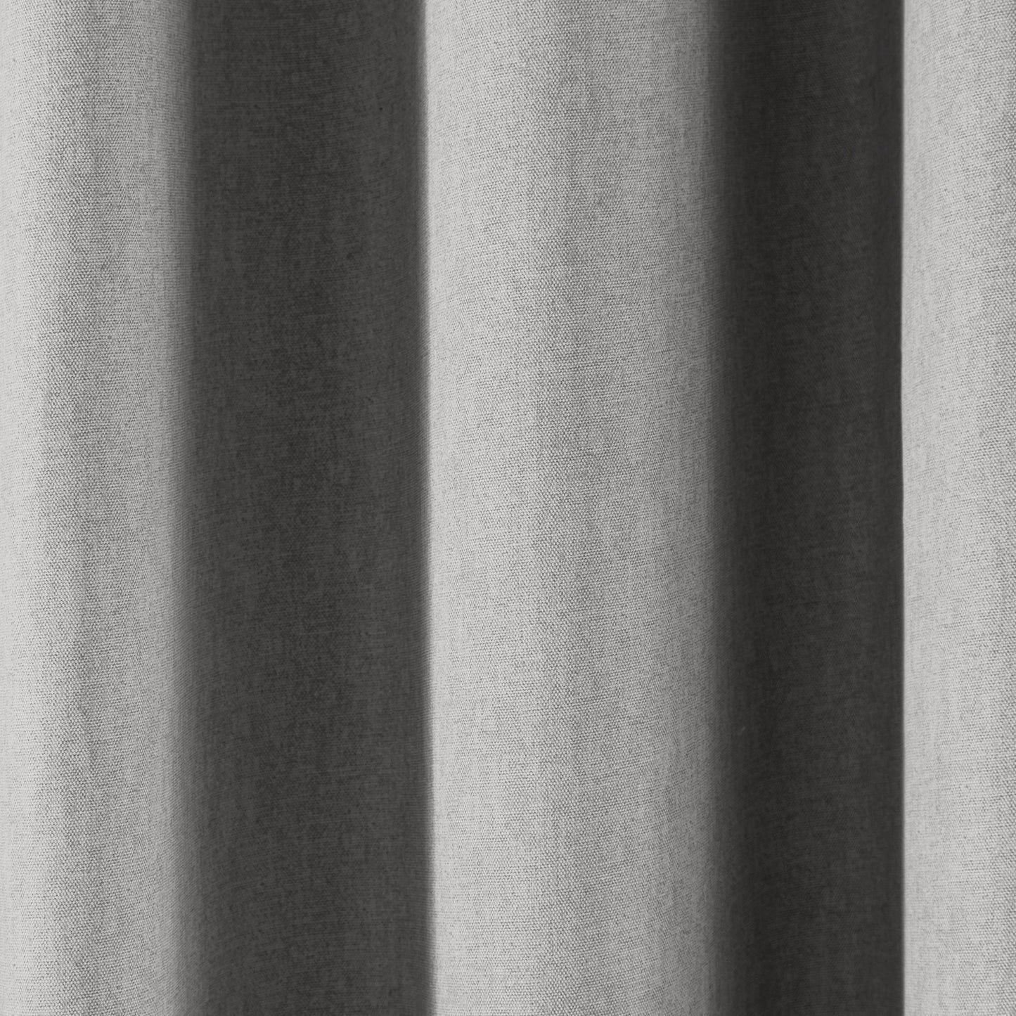 Cannes Pair of Eyelet Curtains by Fusion in Silver - Pair of Eyelet Curtains - Fusion