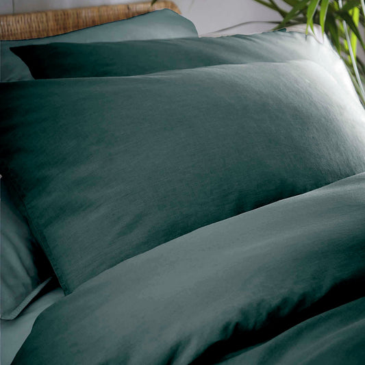 Cassia Duvet Cover Set in Teal - Duvet Cover Set - Appletree