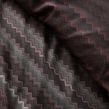 Chevron Stripe Duvet Cover Set in Chocolate - Duvet Cover Set - Appletree