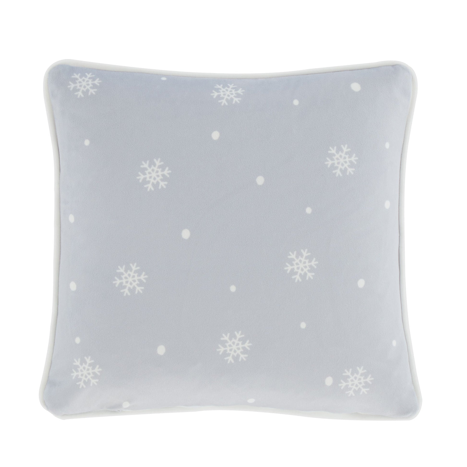 Christmas Woodland Animals Cushion by Fusion in Red 43 x 43cm - Cushion - Fusion