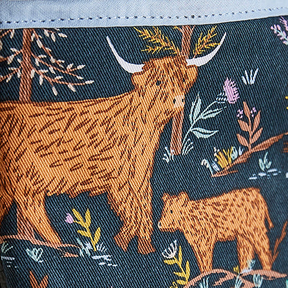 Ulster Weavers Connie the Cow Microwave Mitts - Pair One Size in Navy - Micro Mitts - Ulster Weavers