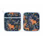 Ulster Weavers Connie the Cow Pot Mitt One Size in Navy - Pot Mitt - Ulster Weavers