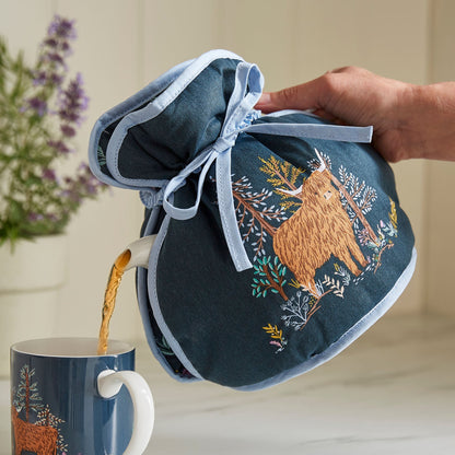 Ulster Weavers Connie the Cow Tea Cosy - Muff One Size in Navy - Tea Cosy - Ulster Weavers