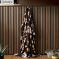 Cow Print Fleece Throw in Chocolate 120 x 150cm