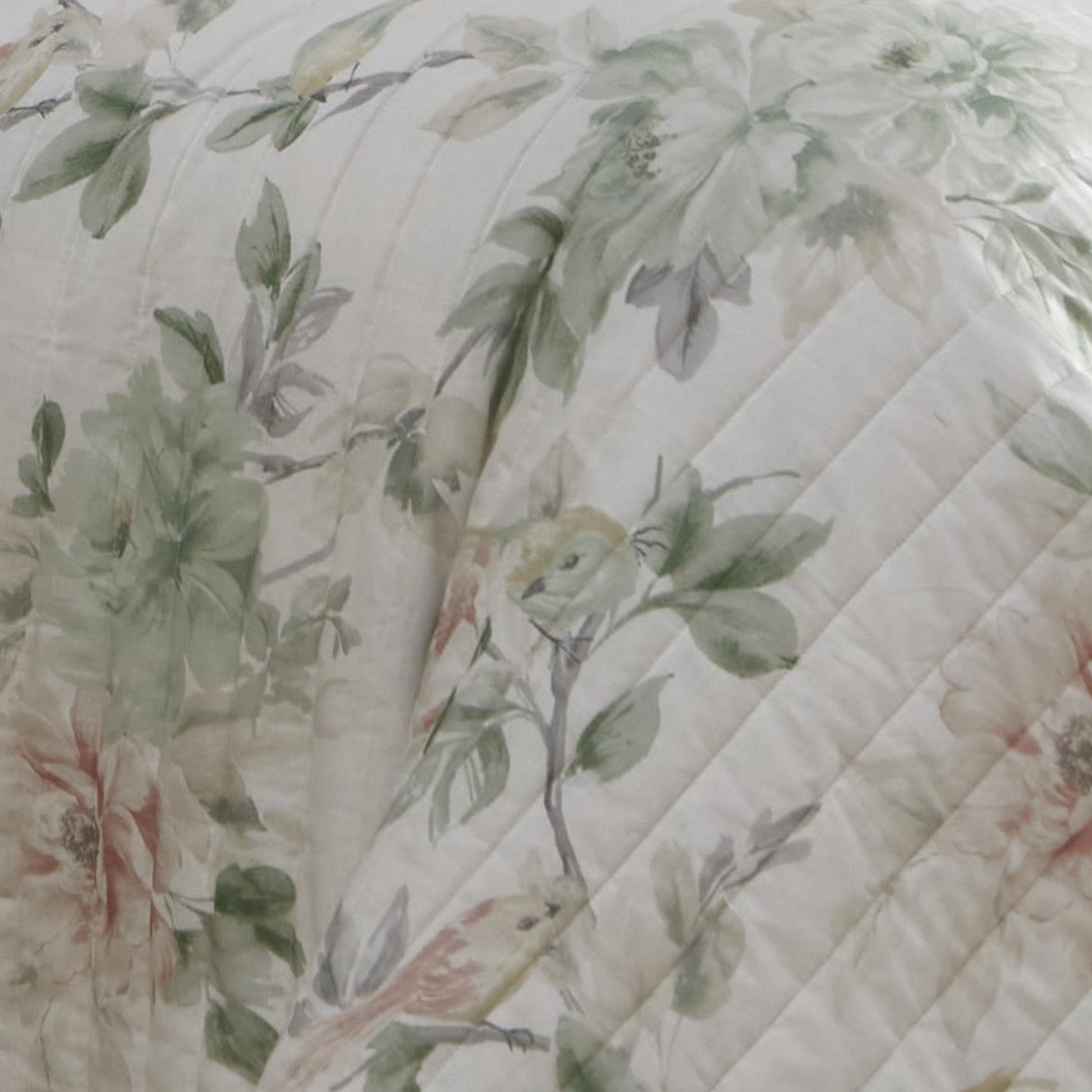 Campion Bedspread by Appletree Heritage in Green 200cm X 230cm - Bedspread - Appletree Heritage