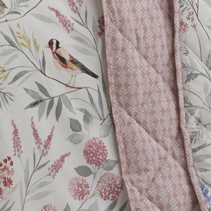 Caraway Bedspread by Dreams & Drapes Design in Pink 200cm X 230cm - Bedspread - Dreams & Drapes Design