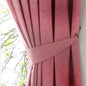 Dijon Pair Of Curtain Tiebacks by Fusion in Blush 26" x 4" - Pair Of Curtain Tiebacks - Fusion