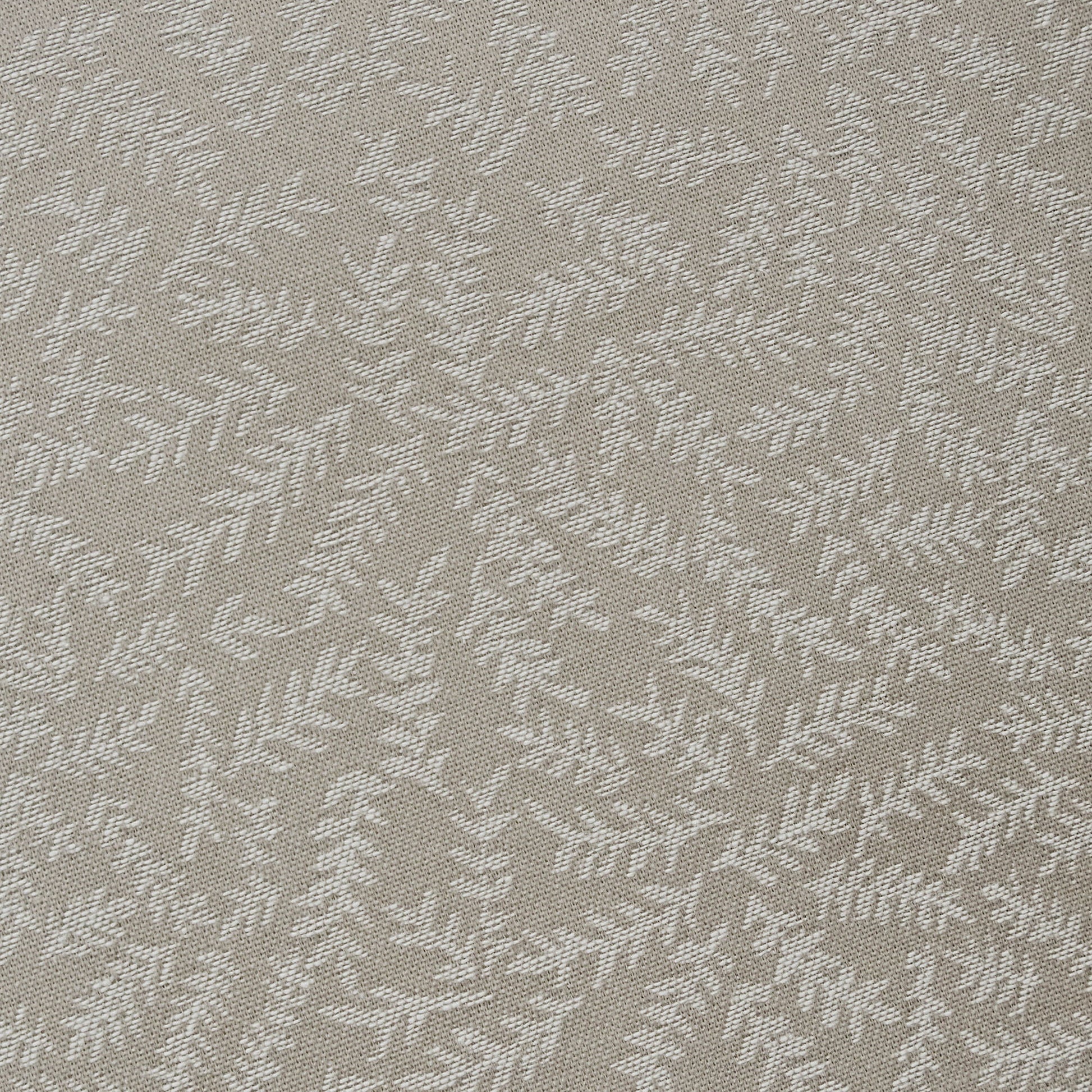 Ditsy Leaf Jacquard Duvet Cover Set in Natural - Duvet Cover Set - D & D