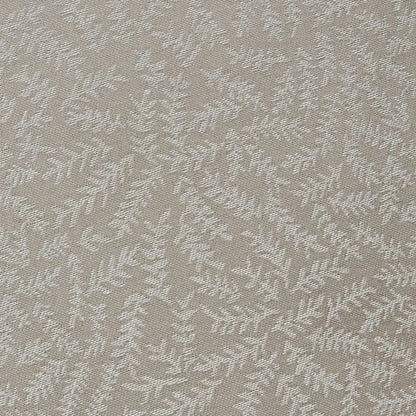 Ditsy Leaf Jacquard Duvet Cover Set in Natural - Duvet Cover Set - D & D