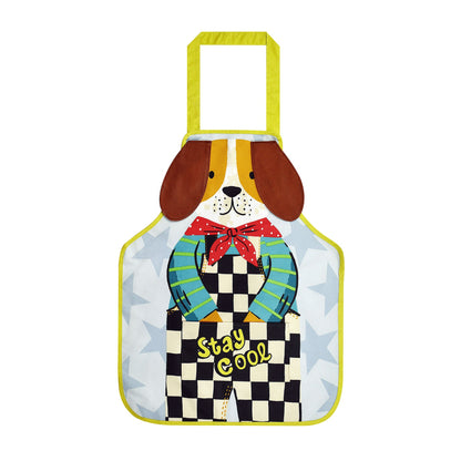 Dexter Dog Kids Shaped PVC Apron in Multicolour