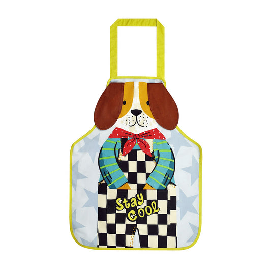 Dexter Dog Kids Shaped PVC Apron in Multicolour