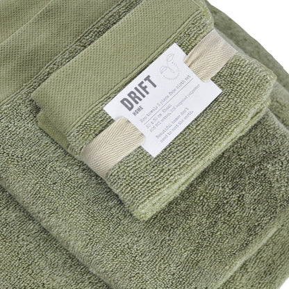 Abode Eco Face Cloth (3 pack) by Drift Home in Khaki 30 x 30cm - Face Cloth (3 pack) - Drift Home