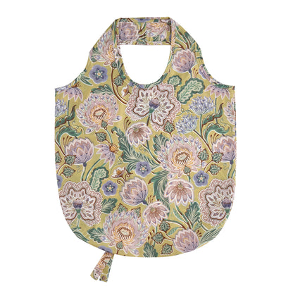 Ulster Weavers Emmeline Foldable Tote Bag Medium in Green - Roll-Up Bag - Ulster Weavers