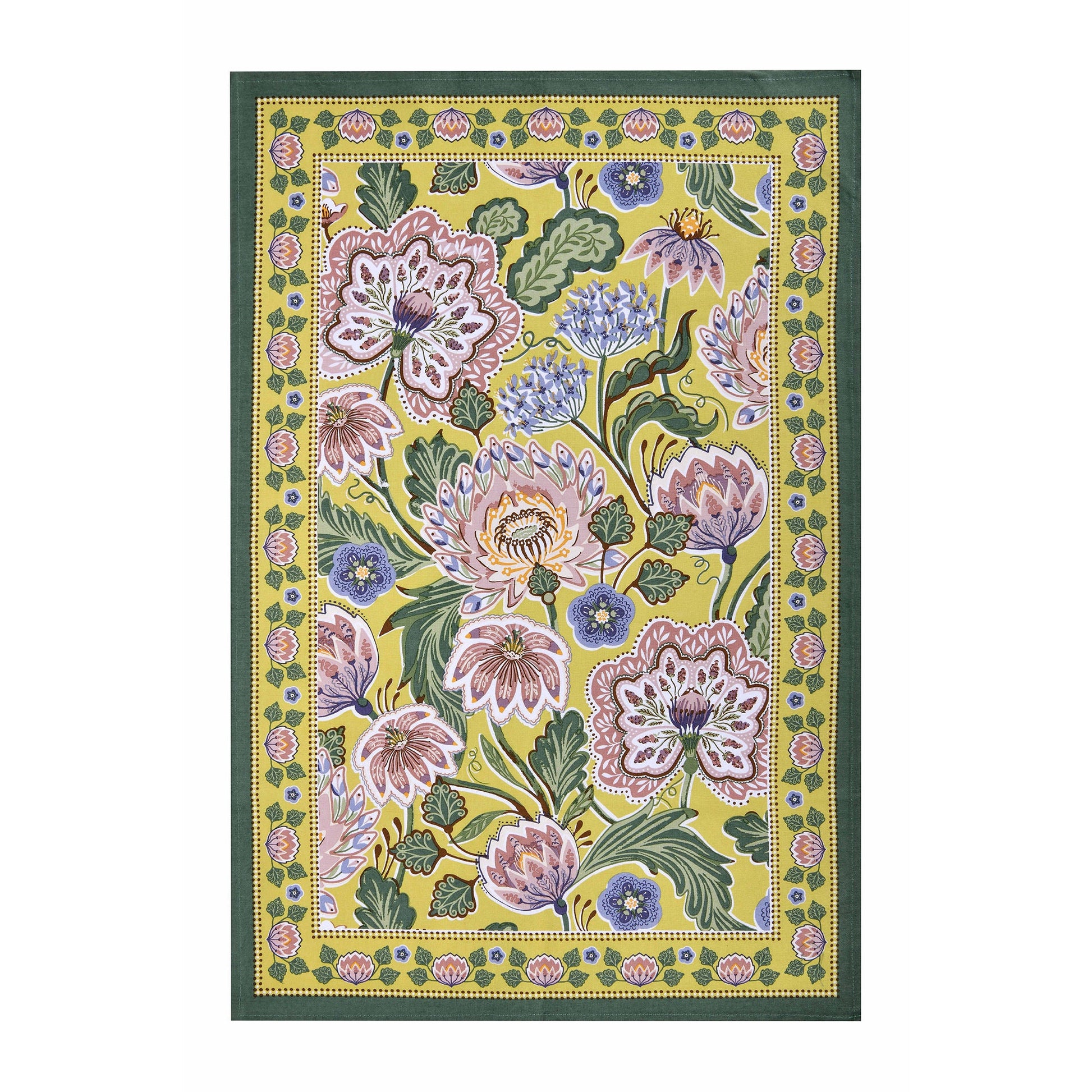 Ulster Weavers Emmeline Tea Towel - Cotton One Size in Green - Tea Towel - Ulster Weavers