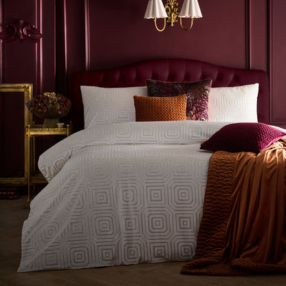 Emile Duvet Cover Set in Cream - Duvet Cover Set - Laurence Llewelyn-Bowen
